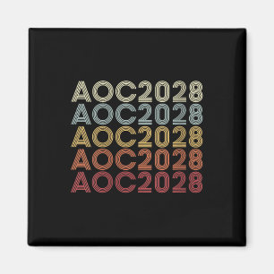 Womens Aoc 2028 A.o.c. 2028 For President Aoc 28 E Magnet