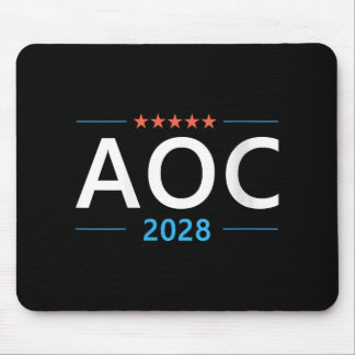 Womens Aoc 2028 Alexandria Ocasio-cortez For Presi Mouse Mat