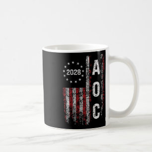 Womens Aoc Alexandria Ocasio Cortez 2028 For Presi Coffee Mug