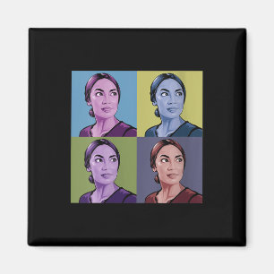 Womens Aoc Alexandria Ocasio-cortez First Female P Magnet