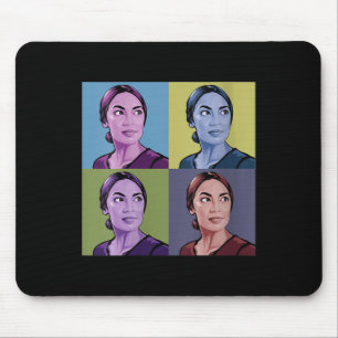 Womens Aoc Alexandria Ocasio-cortez First Female P Mouse Mat
