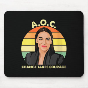 Womens Aoc Alexandria Ocasio-cortez First Female P Mouse Mat