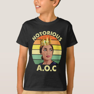 Womens Aoc Alexandria Ocasio-cortez First Female P T-Shirt