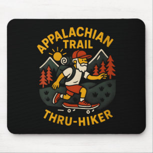 Womens Appalachian Trail Thru-hiker Mens Hiking Na Mouse Mat