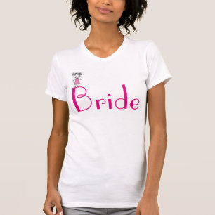 Women's Apparel Fine Jersey T-Shirt/Bride T-Shirt