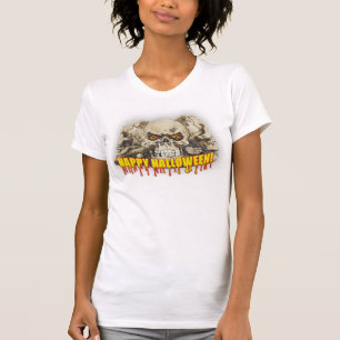 Women's Apparel Fine Jersey T-Shirt/Skulls T-Shirt