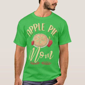 Womens Apple Pie  Funny Apple Pie Mum Baking Apple T-Shirt