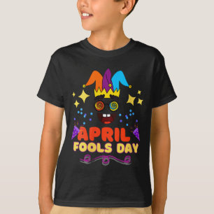 Womens April Fools Day Birthday Quote - Born On T-Shirt