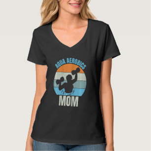 Womens Aqua Aerobics Mum Water Aerobic Exercice Co T-Shirt
