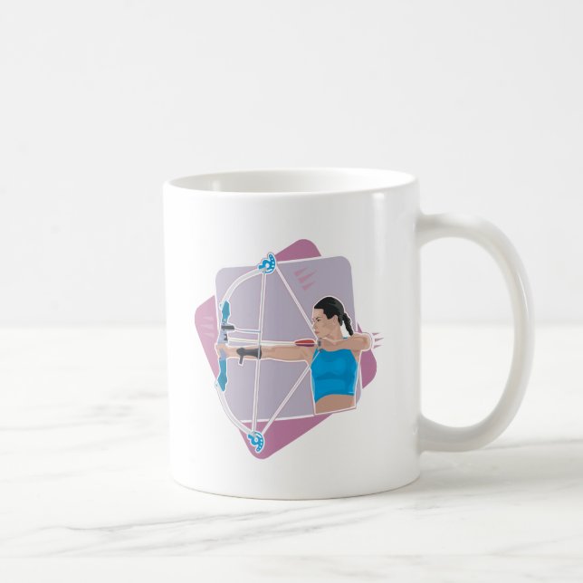 Womens Archery Coffee Mug (Right)