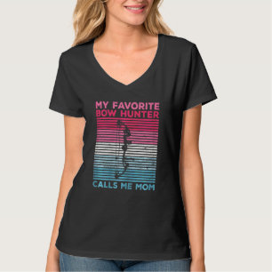 Womens Archery For A Mum Of A Bow Archer T-Shirt