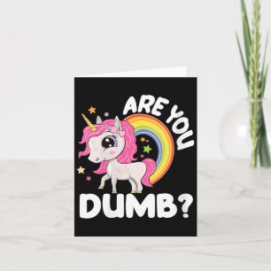 Womens Are Dumb Funny Quotes Sayings Sarcasm Card