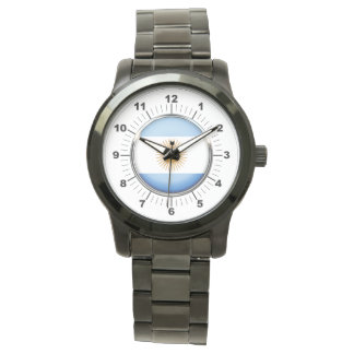 Women's Argentina Flag Oversized Black Watch