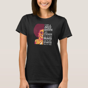 Womens Aries queen women Astrology zodiac Aries gi T-Shirt