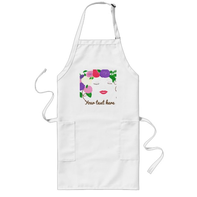 Women's Art Personalise Apron (Front)