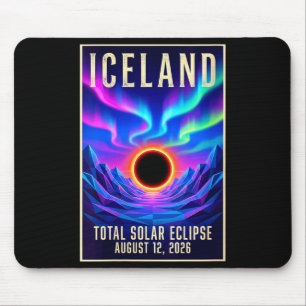 Women's Art Solar Eclipse 2026 Totality 12th Augus Mouse Mat