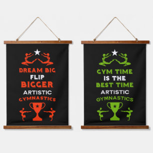 Women's Artistic Gymnastics Hanging Tapestry