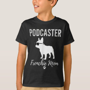 Womens Aster Frenchie Mom Shirt Funny Dog Lover Gi