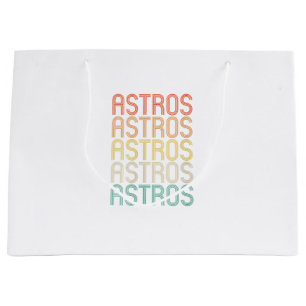 Womens Astros  Large Gift Bag