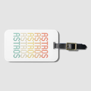 Womens Astros  Luggage Tag