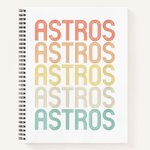 Womens Astros Notebook