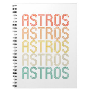 Womens Astros  Notebook