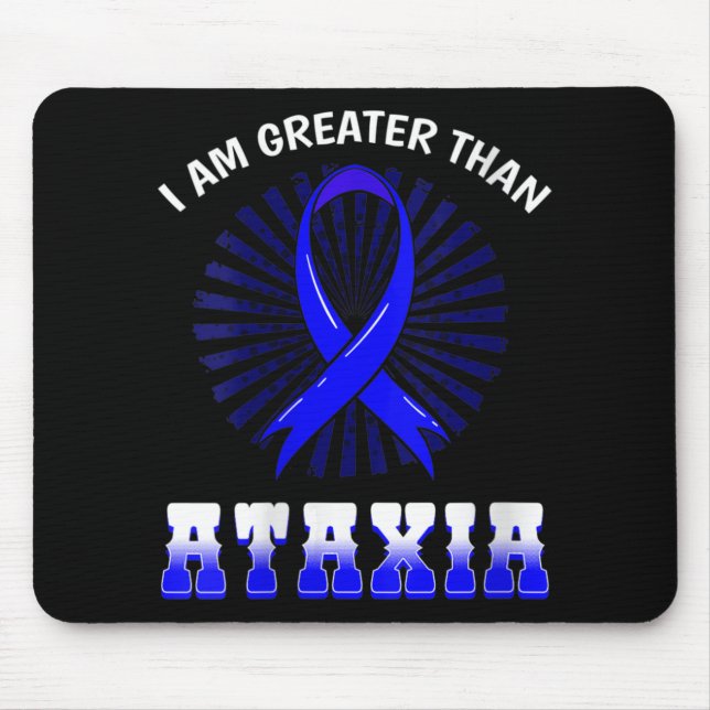 Womens Ataxia Awareness Neurological Sign Hemiatax Mouse Mat (Front)