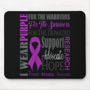 Womens Ataxia Neurological Sickness Awareness for  Mouse Mat