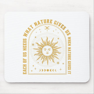 Womens Aurelius Stoic Philosophy Latin Quote Memen Mouse Mat