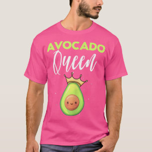 Womens Avocado Queen Keto Diet Vegan Vegetarian Gu T-Shirt