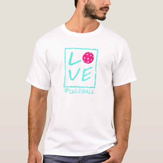 womens awesome pickleball gift pickle ball player T-Shirt (Front)