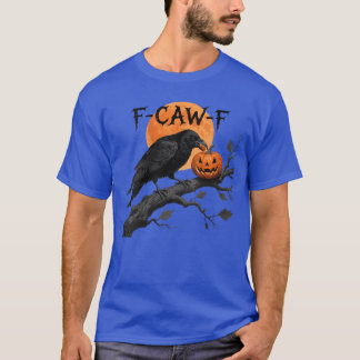 Womens awF Crow Bird Raven Gothic Cawing Grunge Sc T-Shirt