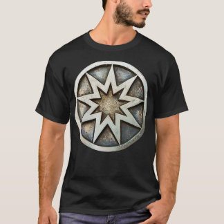 Womens Bahai Star VNeck  T-Shirt