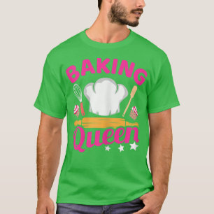 Womens Baking Queen Bake Kitchen Kitchen Baking Sa T-Shirt