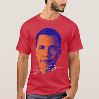 Womens Barack Obama T Shirt Honouring the 44th US 