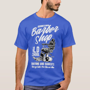 Womens Barber design Barbershop Barber Beard Hair T-Shirt