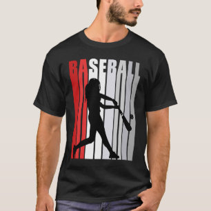 Womens Baseball Softball Player Girls Fan Enthusia T-Shirt