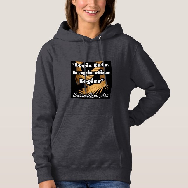 Women's Basic Hooded Sweatshirt (Front)