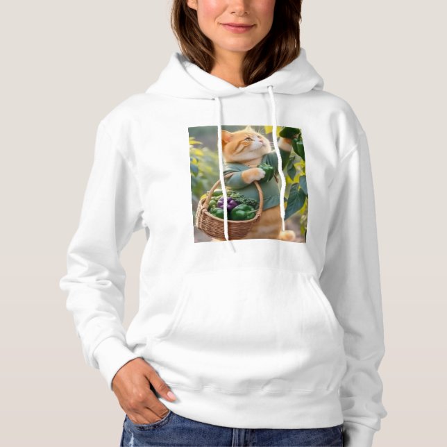 Women's Basic Hooded Sweatshirt (Front)