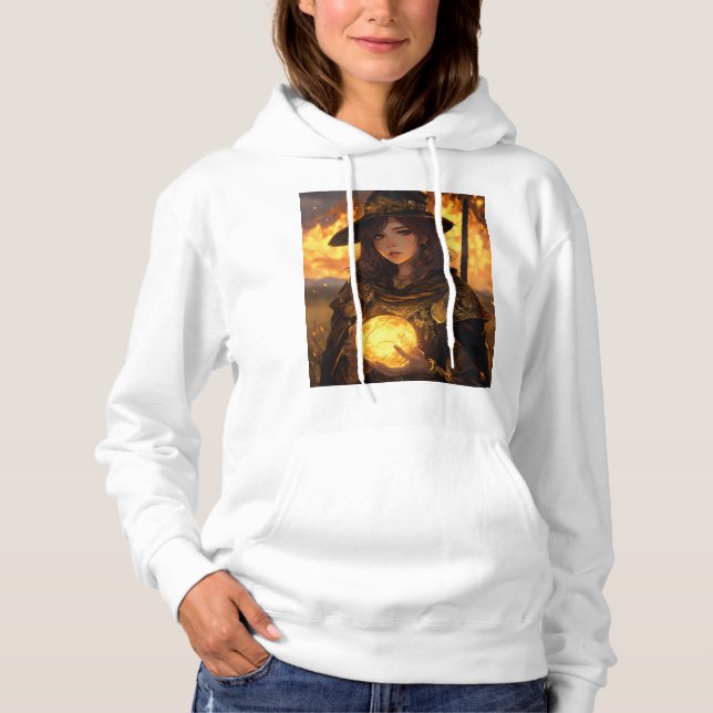 Women's Basic Hooded Sweatshirt (Front)