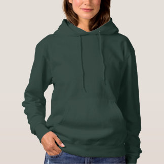 Women's Basic Hooded Sweatshirt DEEP FOREST