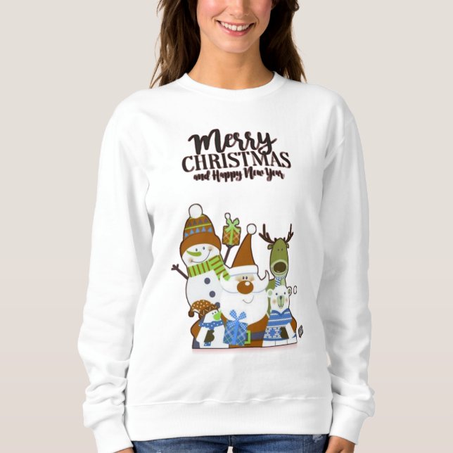 Women's Basic Hooded Sweatshirt Enjoy the comfort  (Front)