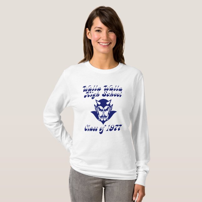 Women's Basic Long-Sleeve T T-Shirt (Front Full)