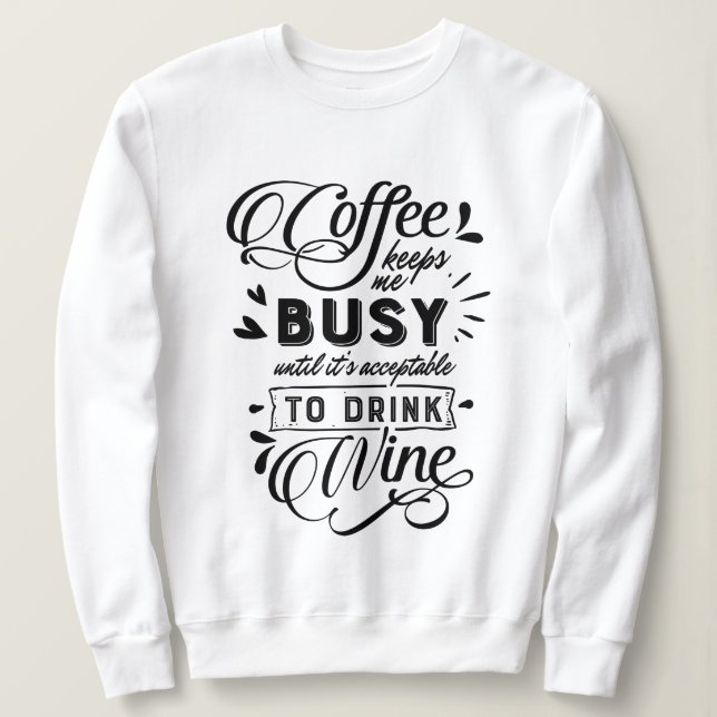 - Women's Basic Sweatshirt (Design Front)
