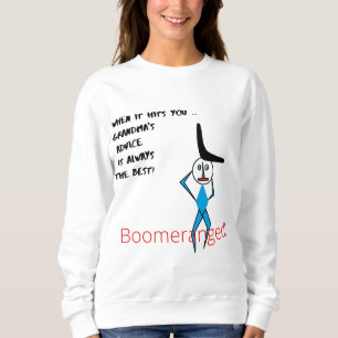 Women's Basic Sweatshirt Boomeranged