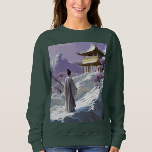 Women's Basic Sweatshirt - Serenity in Motion