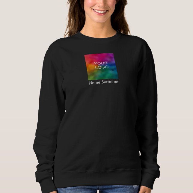 Women's Basic Sweatshirts Promotional Template (Front)