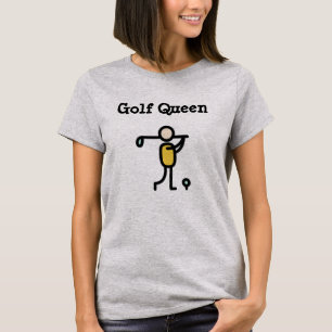 Women's Basic T-Shirt Golf Queen