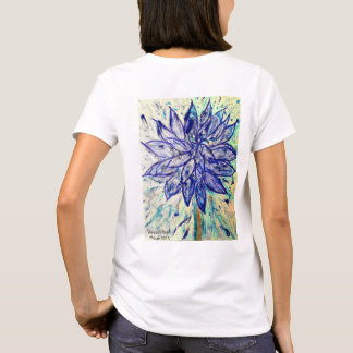 Women's Basic T-Shirt Rare Blue Dalhia