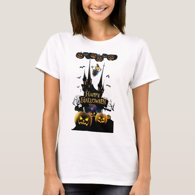 Women's Basic T-Shirt This basic t-shirt features  (Front)